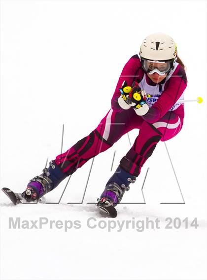 Thumbnail 3 in NYSPHSAA Alpine Skiing Championships (Girls Giant Slalom) photogallery.