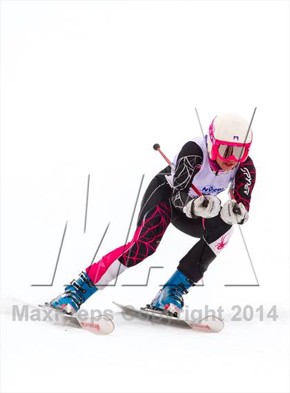 Thumbnail 2 in NYSPHSAA Alpine Skiing Championships (Girls Giant Slalom) photogallery.