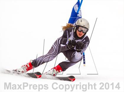 Thumbnail 3 in NYSPHSAA Alpine Skiing Championships (Girls Giant Slalom) photogallery.