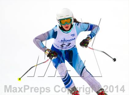 Thumbnail 1 in NYSPHSAA Alpine Skiing Championships (Girls Giant Slalom) photogallery.