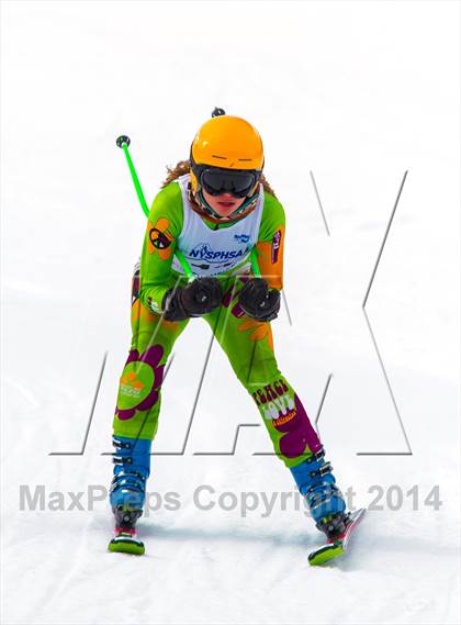 Thumbnail 1 in NYSPHSAA Alpine Skiing Championships (Girls Giant Slalom) photogallery.