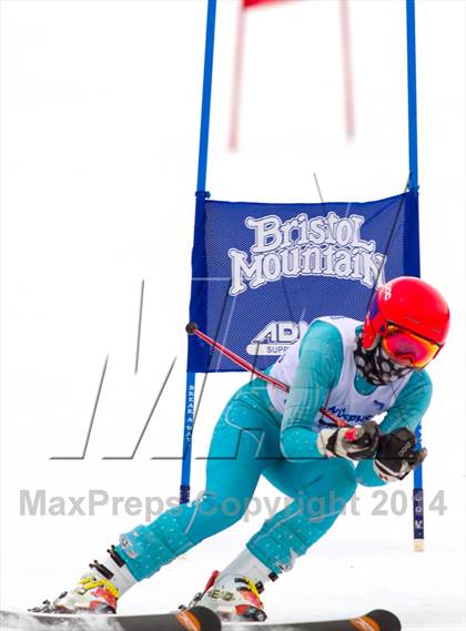 Thumbnail 3 in NYSPHSAA Alpine Skiing Championships (Girls Giant Slalom) photogallery.
