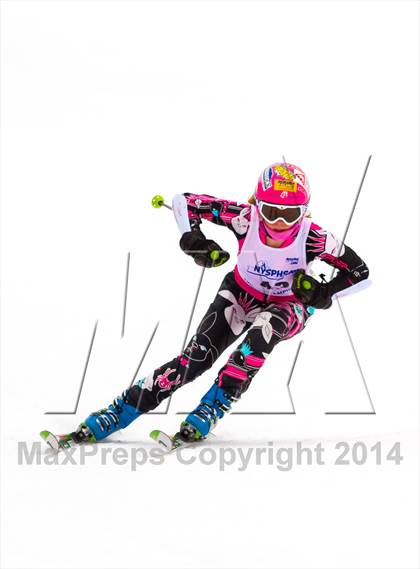 Thumbnail 2 in NYSPHSAA Alpine Skiing Championships (Girls Giant Slalom) photogallery.