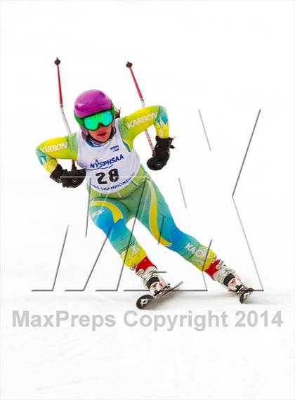 Thumbnail 1 in NYSPHSAA Alpine Skiing Championships (Girls Giant Slalom) photogallery.