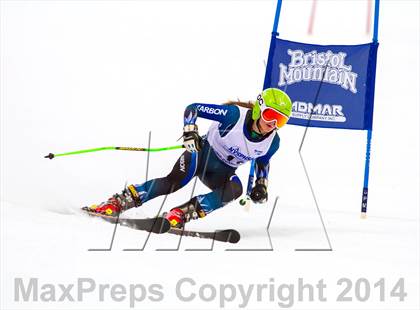 Thumbnail 1 in NYSPHSAA Alpine Skiing Championships (Girls Giant Slalom) photogallery.