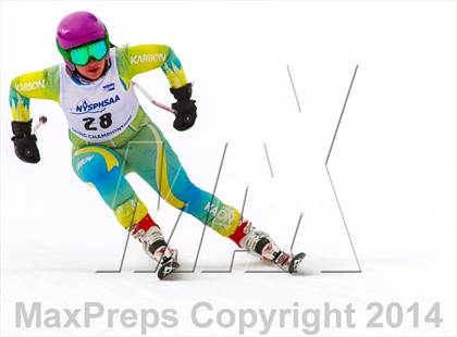 Thumbnail 3 in NYSPHSAA Alpine Skiing Championships (Girls Giant Slalom) photogallery.
