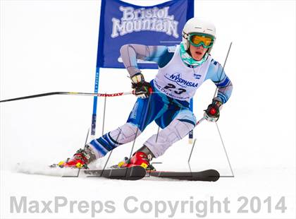 Thumbnail 3 in NYSPHSAA Alpine Skiing Championships (Girls Giant Slalom) photogallery.