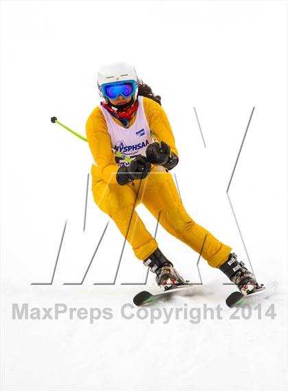 Thumbnail 3 in NYSPHSAA Alpine Skiing Championships (Girls Giant Slalom) photogallery.