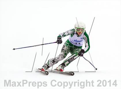 Thumbnail 2 in NYSPHSAA Alpine Skiing Championships (Girls Giant Slalom) photogallery.