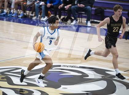 Thumbnail 1 in Pagosa Springs vs Peak to Peak (Holy Family Tournament) photogallery.