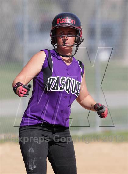Thumbnail 2 in Village Christian vs. Vasquez (High Desert Classic) photogallery.