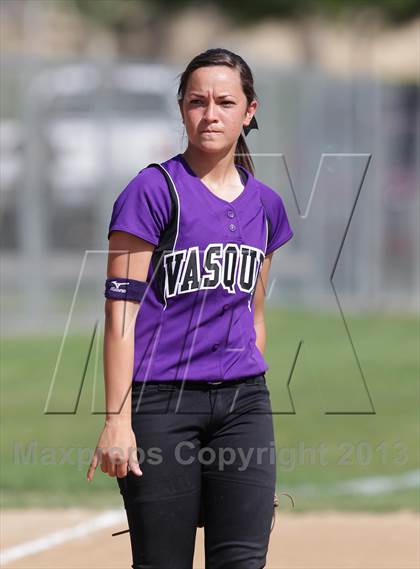 Thumbnail 3 in Village Christian vs. Vasquez (High Desert Classic) photogallery.