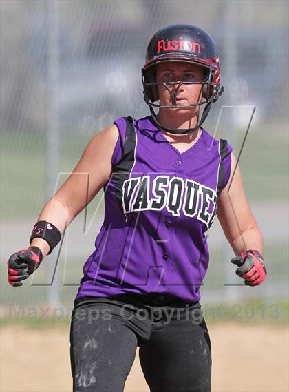 Thumbnail 1 in Village Christian vs. Vasquez (High Desert Classic) photogallery.
