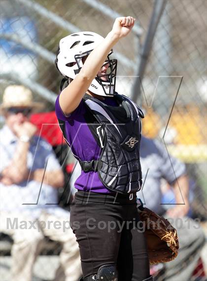 Thumbnail 2 in Village Christian vs. Vasquez (High Desert Classic) photogallery.