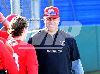 Thumbnail 1 in Mater Dei vs Bishop Gorman (Scrimmage) photogallery.