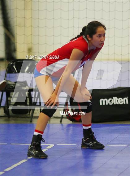 Thumbnail 3 in Folsom vs Lodi (CIVT Pre-Season Varsity Tournament) photogallery.