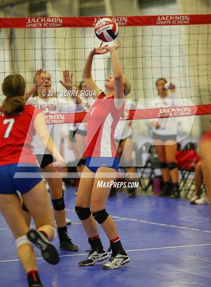 Thumbnail 1 in Folsom vs Lodi (CIVT Pre-Season Varsity Tournament) photogallery.