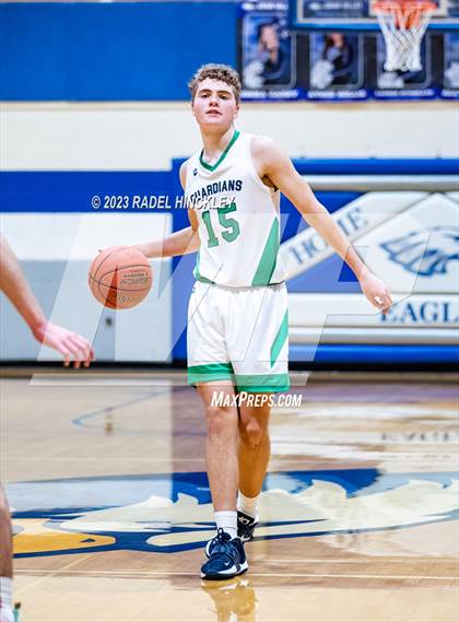 Thumbnail 2 in Christ Prep Academy vs. St. Michael the Archangel (Grain Valley Invitational) photogallery.