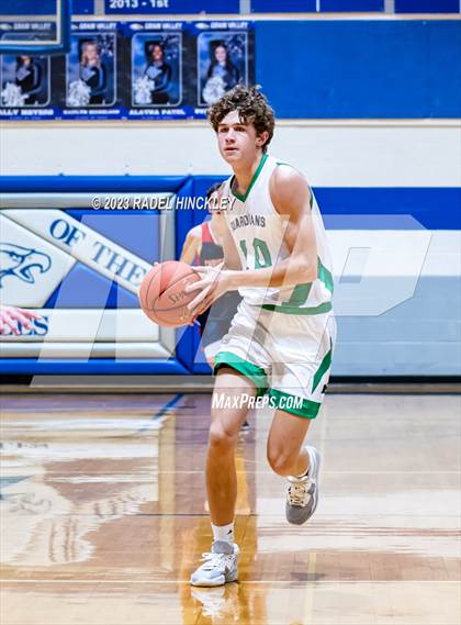 Thumbnail 2 in Christ Prep Academy vs. St. Michael the Archangel (Grain Valley Invitational) photogallery.