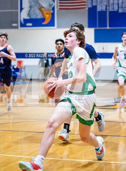 Thumbnail 3 in Christ Prep Academy vs. St. Michael the Archangel (Grain Valley Invitational) photogallery.