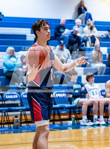 Thumbnail 2 in Christ Prep Academy vs. St. Michael the Archangel (Grain Valley Invitational) photogallery.