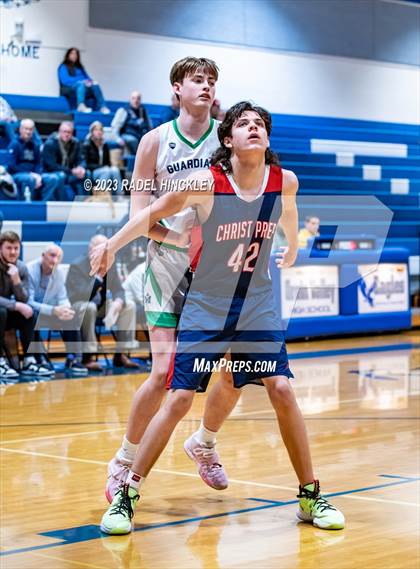 Thumbnail 3 in Christ Prep Academy vs. St. Michael the Archangel (Grain Valley Invitational) photogallery.