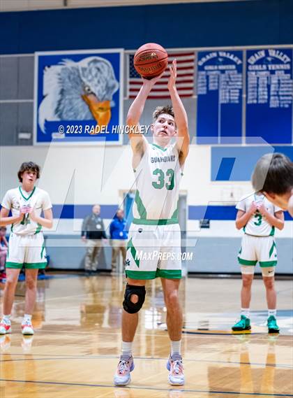 Thumbnail 1 in Christ Prep Academy vs. St. Michael the Archangel (Grain Valley Invitational) photogallery.