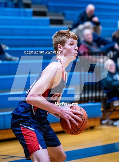 Thumbnail 2 in Christ Prep Academy vs. St. Michael the Archangel (Grain Valley Invitational) photogallery.