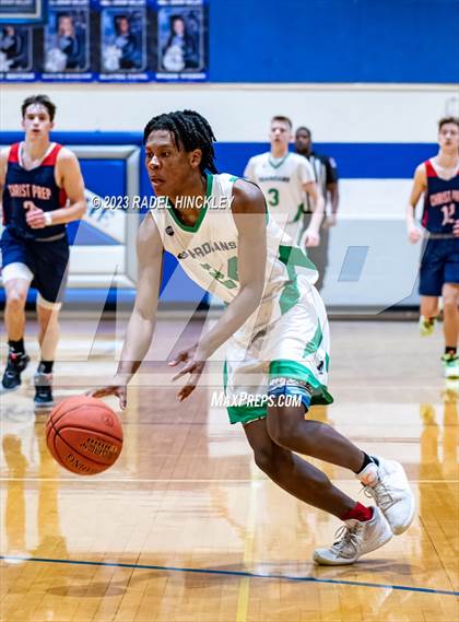 Thumbnail 3 in Christ Prep Academy vs. St. Michael the Archangel (Grain Valley Invitational) photogallery.