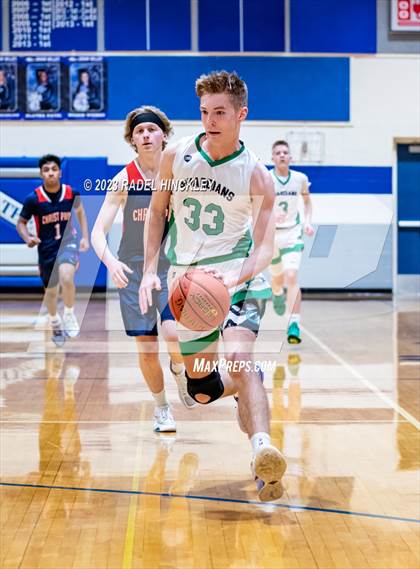 Thumbnail 2 in Christ Prep Academy vs. St. Michael the Archangel (Grain Valley Invitational) photogallery.
