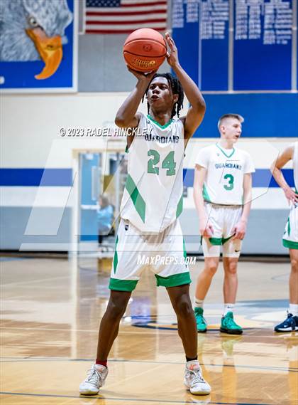 Thumbnail 1 in Christ Prep Academy vs. St. Michael the Archangel (Grain Valley Invitational) photogallery.