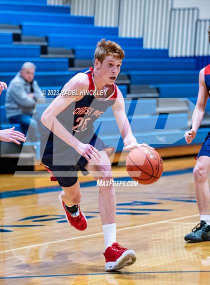 Thumbnail 3 in Christ Prep Academy vs. St. Michael the Archangel (Grain Valley Invitational) photogallery.