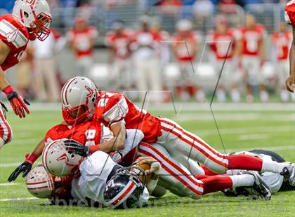 Thumbnail 2 in Judson vs. Churchill (UIL Class 5A Division 1 Bi-District Playoff) photogallery.