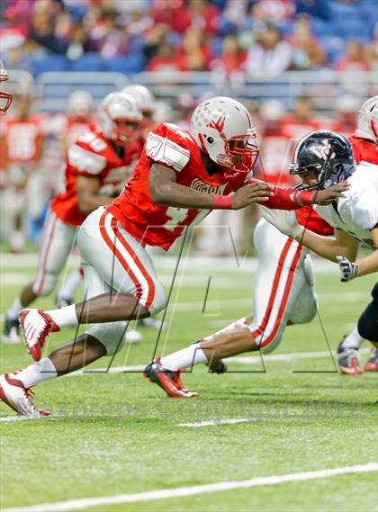 Thumbnail 2 in Judson vs. Churchill (UIL Class 5A Division 1 Bi-District Playoff) photogallery.