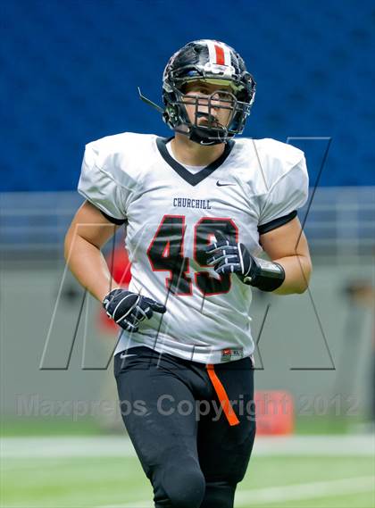 Thumbnail 2 in Judson vs. Churchill (UIL Class 5A Division 1 Bi-District Playoff) photogallery.
