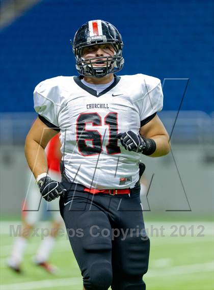 Thumbnail 2 in Judson vs. Churchill (UIL Class 5A Division 1 Bi-District Playoff) photogallery.