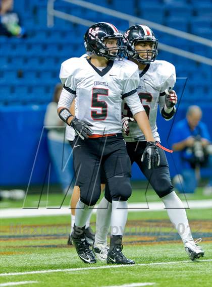 Thumbnail 2 in Judson vs. Churchill (UIL Class 5A Division 1 Bi-District Playoff) photogallery.