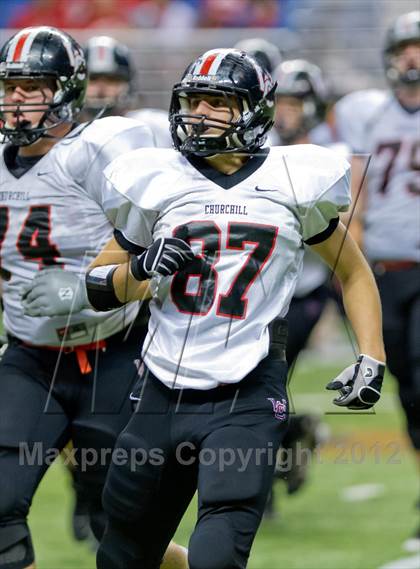 Thumbnail 2 in Judson vs. Churchill (UIL Class 5A Division 1 Bi-District Playoff) photogallery.