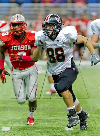 Thumbnail 2 in Judson vs. Churchill (UIL Class 5A Division 1 Bi-District Playoff) photogallery.