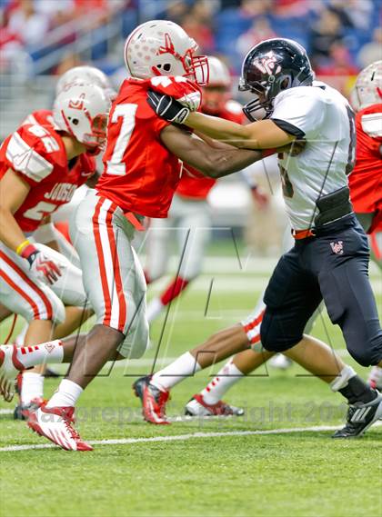 Thumbnail 2 in Judson vs. Churchill (UIL Class 5A Division 1 Bi-District Playoff) photogallery.