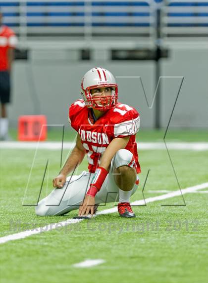Thumbnail 2 in Judson vs. Churchill (UIL Class 5A Division 1 Bi-District Playoff) photogallery.