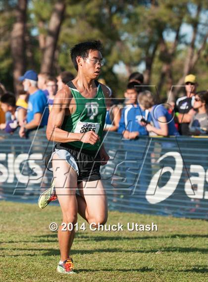 Thumbnail 1 in Clovis Invitational Division 1 5K Varsity Boys Race photogallery.