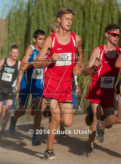 Thumbnail 2 in Clovis Invitational Division 1 5K Varsity Boys Race photogallery.