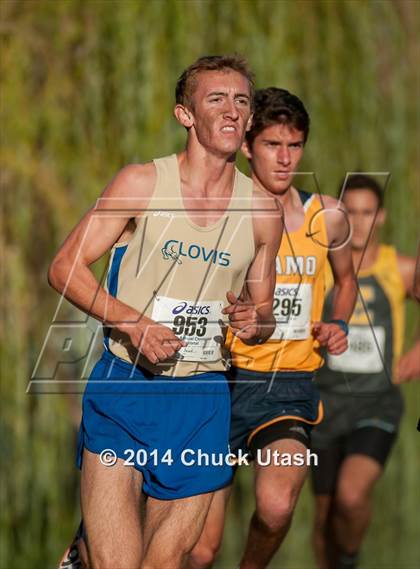 Thumbnail 2 in Clovis Invitational Division 1 5K Varsity Boys Race photogallery.