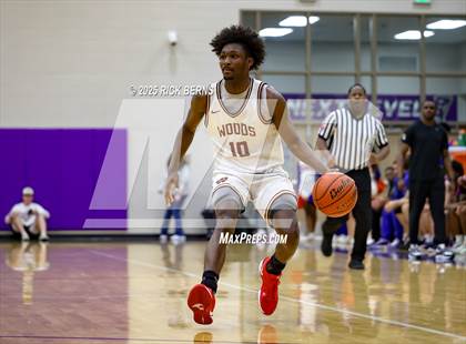 Thumbnail 3 in Grand Oaks vs Cypress Woods (UIL 6A D1 Basketball Area Playoffs) photogallery.