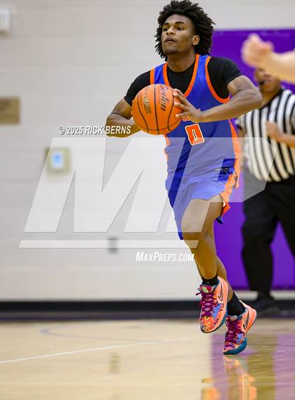 Thumbnail 1 in Grand Oaks vs Cypress Woods (UIL 6A D1 Basketball Area Playoffs) photogallery.