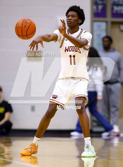 Thumbnail 1 in Grand Oaks vs Cypress Woods (UIL 6A D1 Basketball Area Playoffs) photogallery.