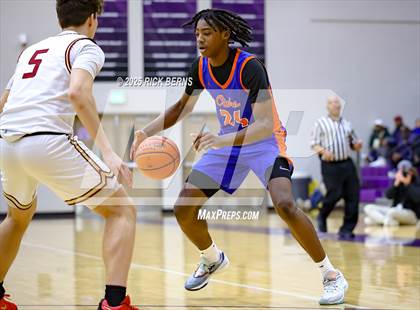 Thumbnail 2 in Grand Oaks vs Cypress Woods (UIL 6A D1 Basketball Area Playoffs) photogallery.