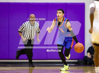 Thumbnail 2 in Grand Oaks vs Cypress Woods (UIL 6A D1 Basketball Area Playoffs) photogallery.