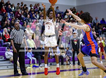 Thumbnail 2 in Grand Oaks vs Cypress Woods (UIL 6A D1 Basketball Area Playoffs) photogallery.